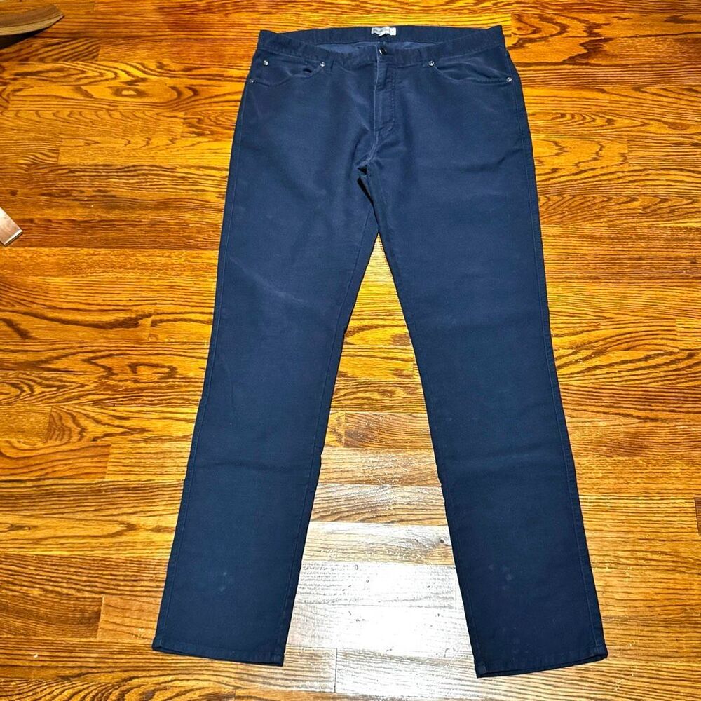 Peter Millar Coastline 5 Pocket Pants. Blue. Size 36.